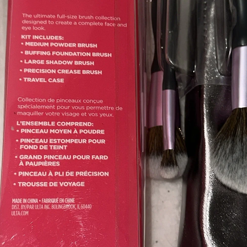 ULTA Beauty Flawless Face‎ & Eye 4pc Brush Kit